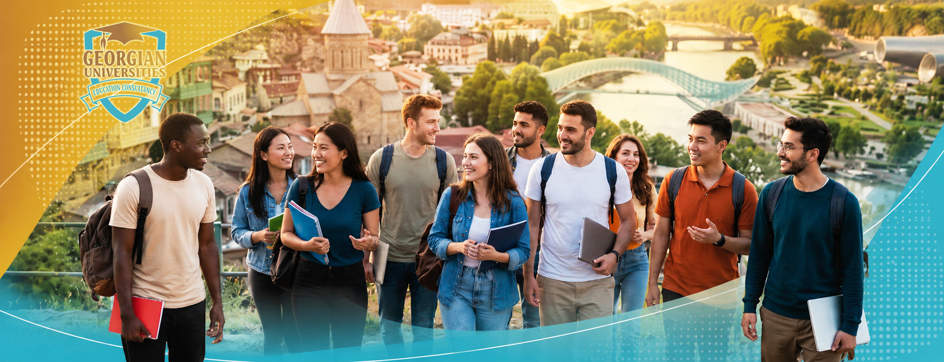 Georgian Universities Logo — Best Student Recruitment Agency for Georgia